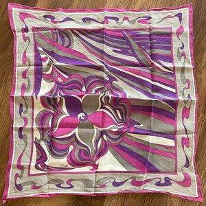Emilio Pucci Handkerchief Scarf